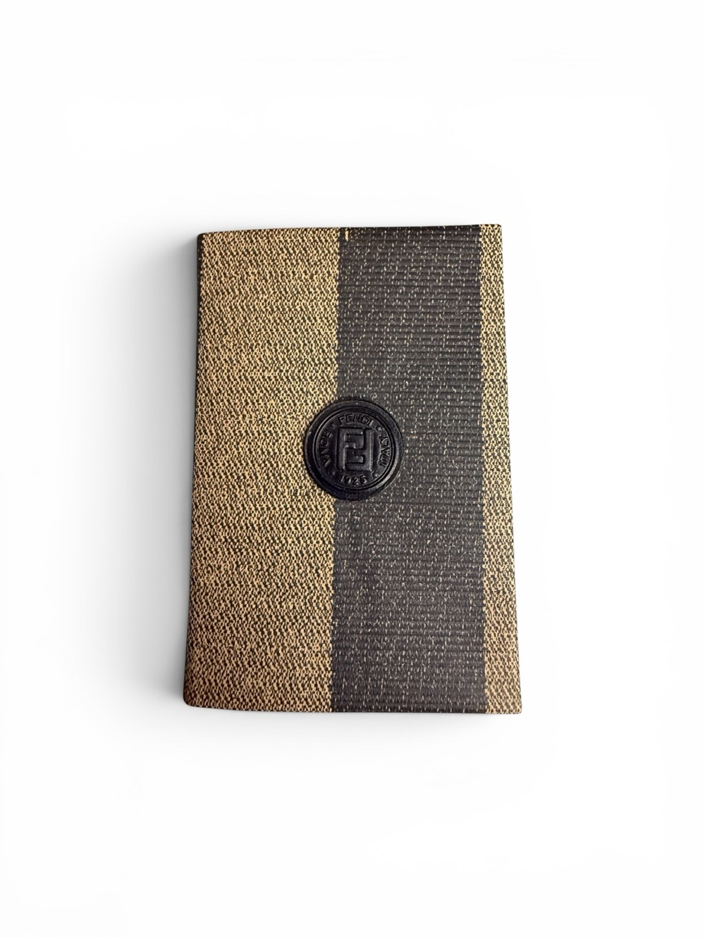 Rare VTG FENDI Pequin Stripe Address Book